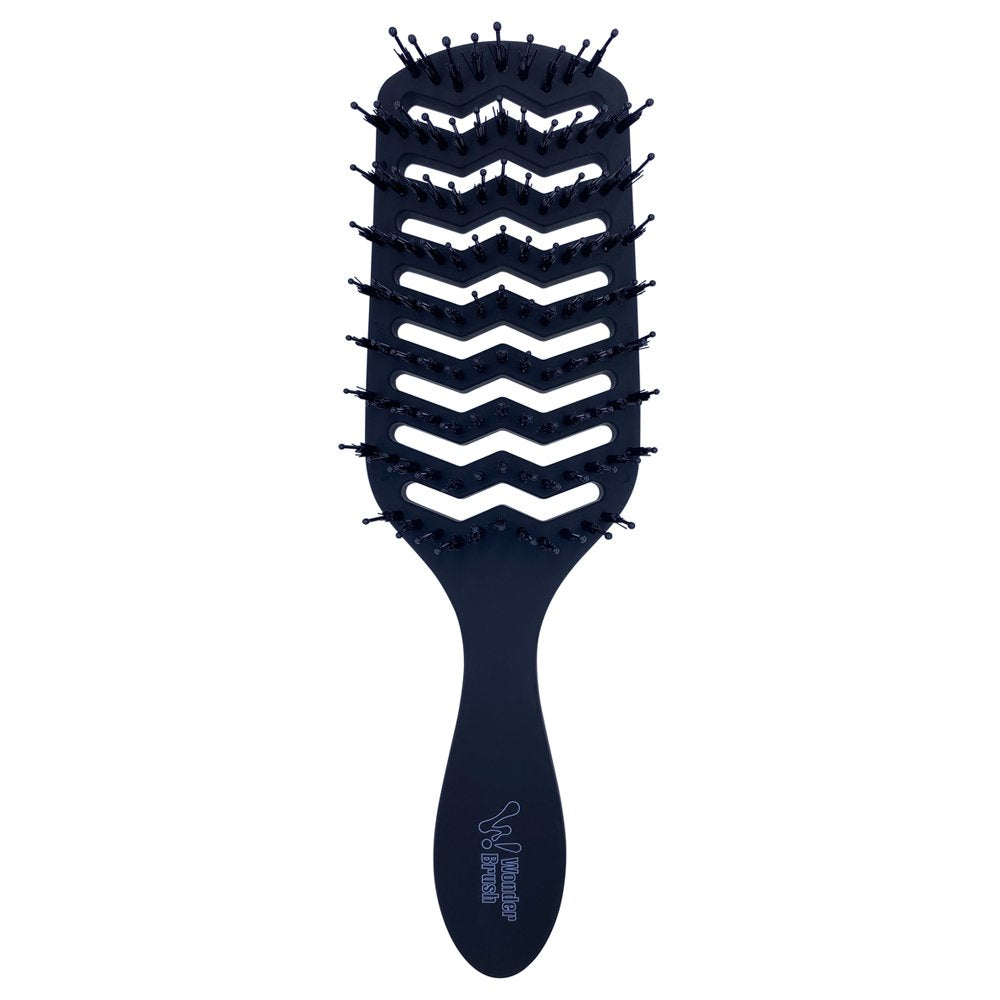 M & U Wonder Brush Detangler - Black