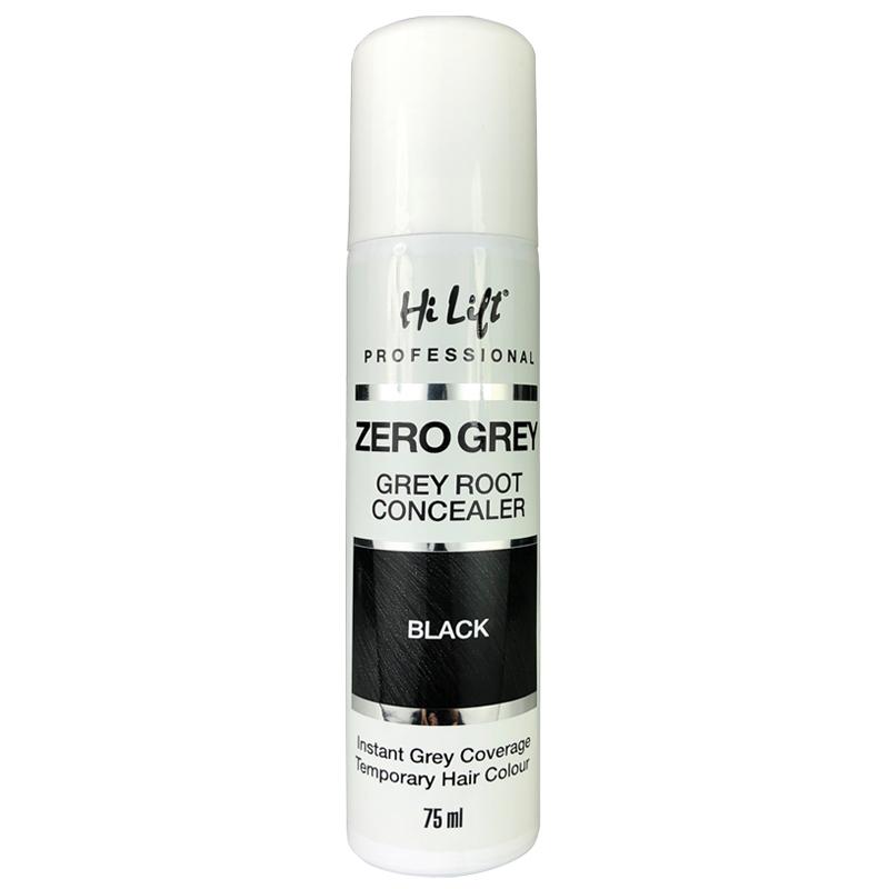 M & U Hi Lift Zero Grey Root Concealer - Black 75ml