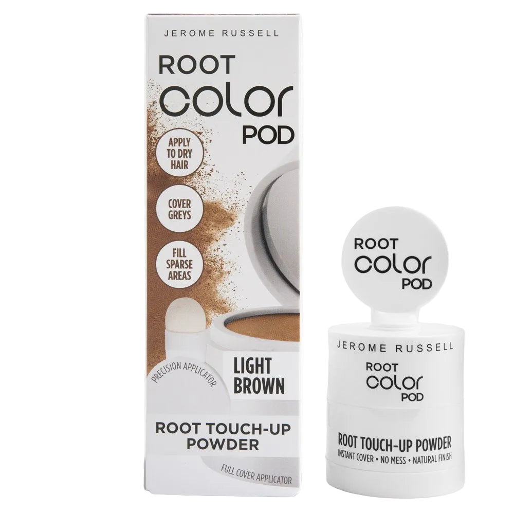 M & U Jerome Russell Root Color Pod - Root Touch Up Powder - Light Brown 4g