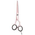 M & U Jaguar Pastell Plus Offset Rose 5.5" Hairdressing Scissor