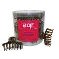 M & U Tortoise Shell Claw Clips 20 Piece Tub