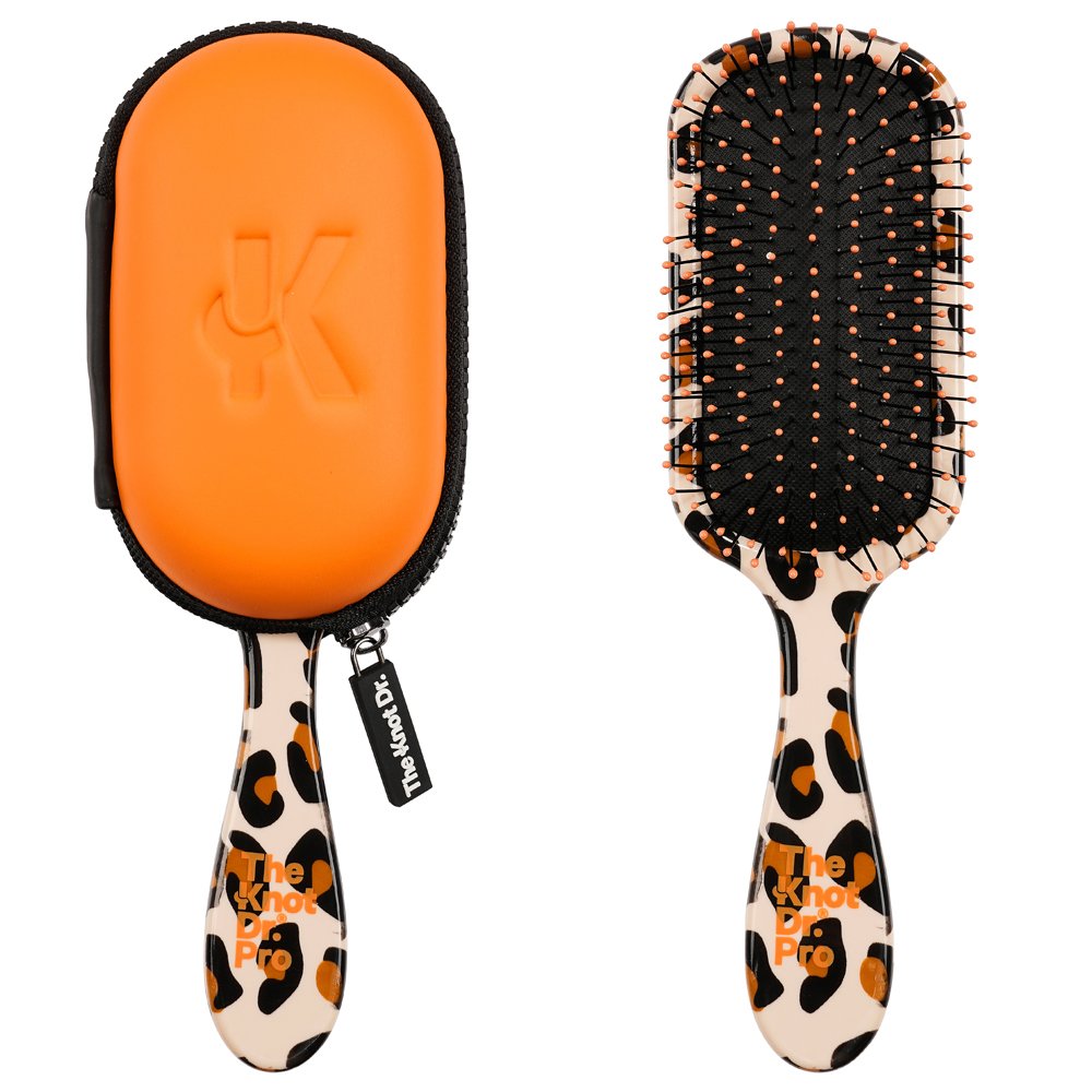 M & U The Knot Dr - Pro with Head Case Orange Leopard X