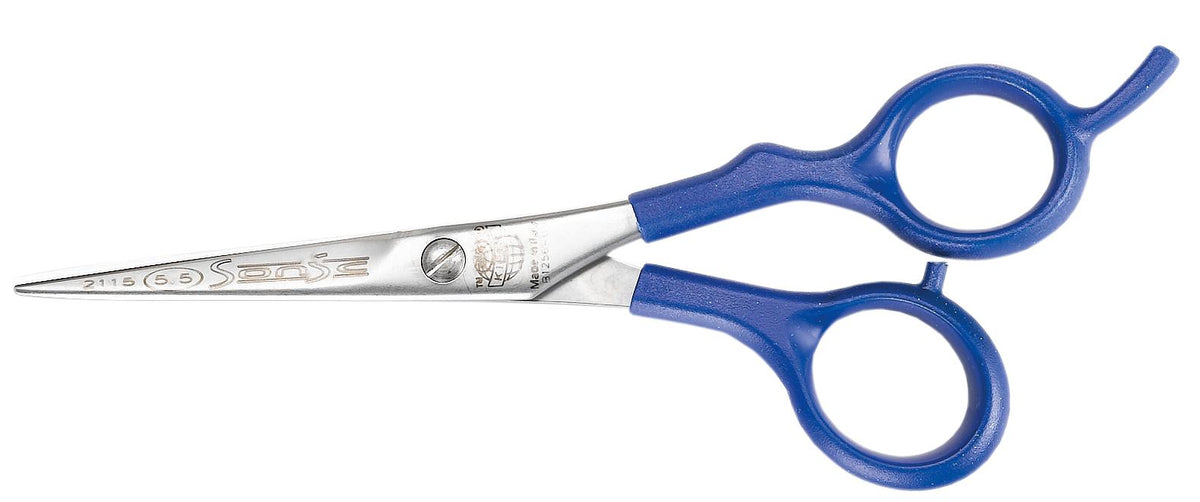 M & U Kiepe Sonic Anatomic Scissors 5-5 Inch (Black Plastic Handle)