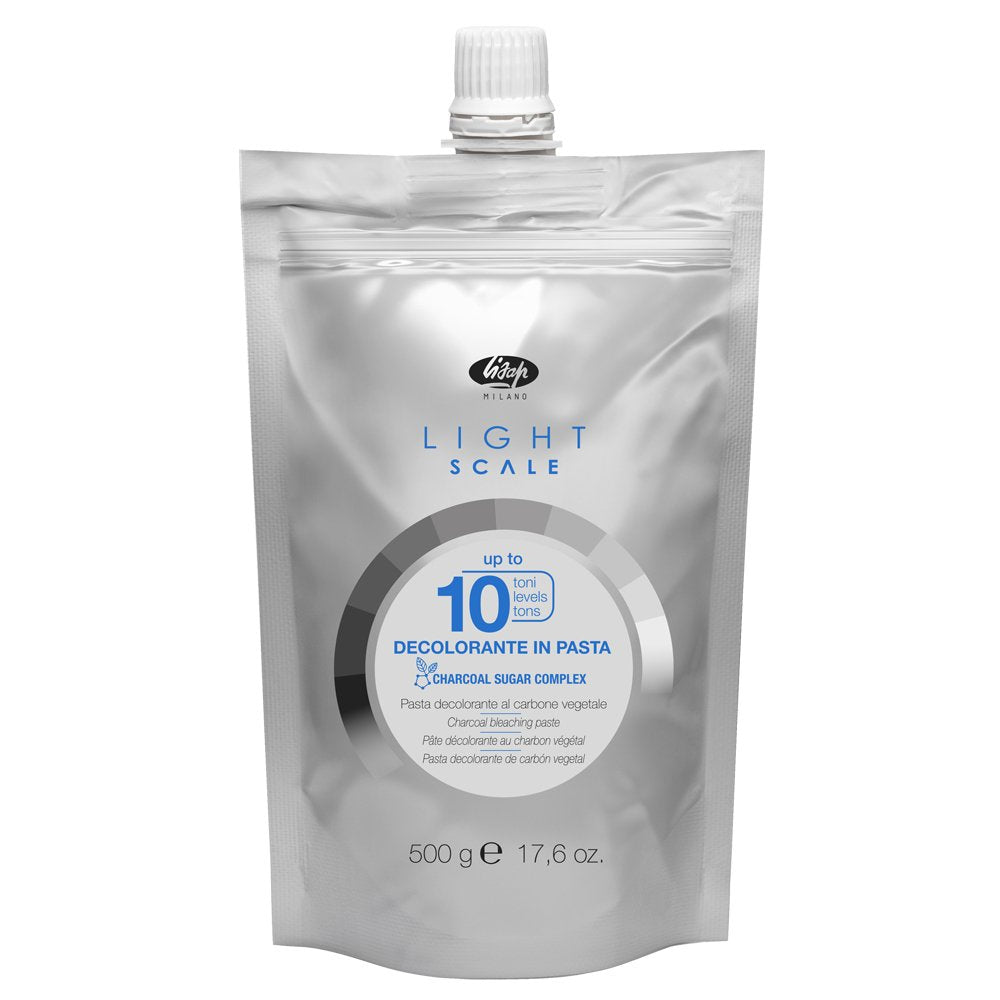 M & U Light Scale 10 Decolorante In Pasta -  Charcoal Clay 500g