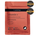 M & U Maskology VITAMIN C Professional Facial Sheet Mask - 1 x Single Sachet - RED