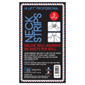 M&U Imports Deluxe Self Adhesive Neck Strips 5 Rolls x100 Sheets - BLACK