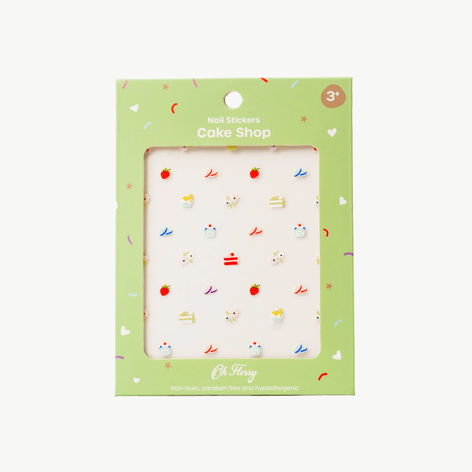 Oh Flossy Nail Stickers - Cake Shop