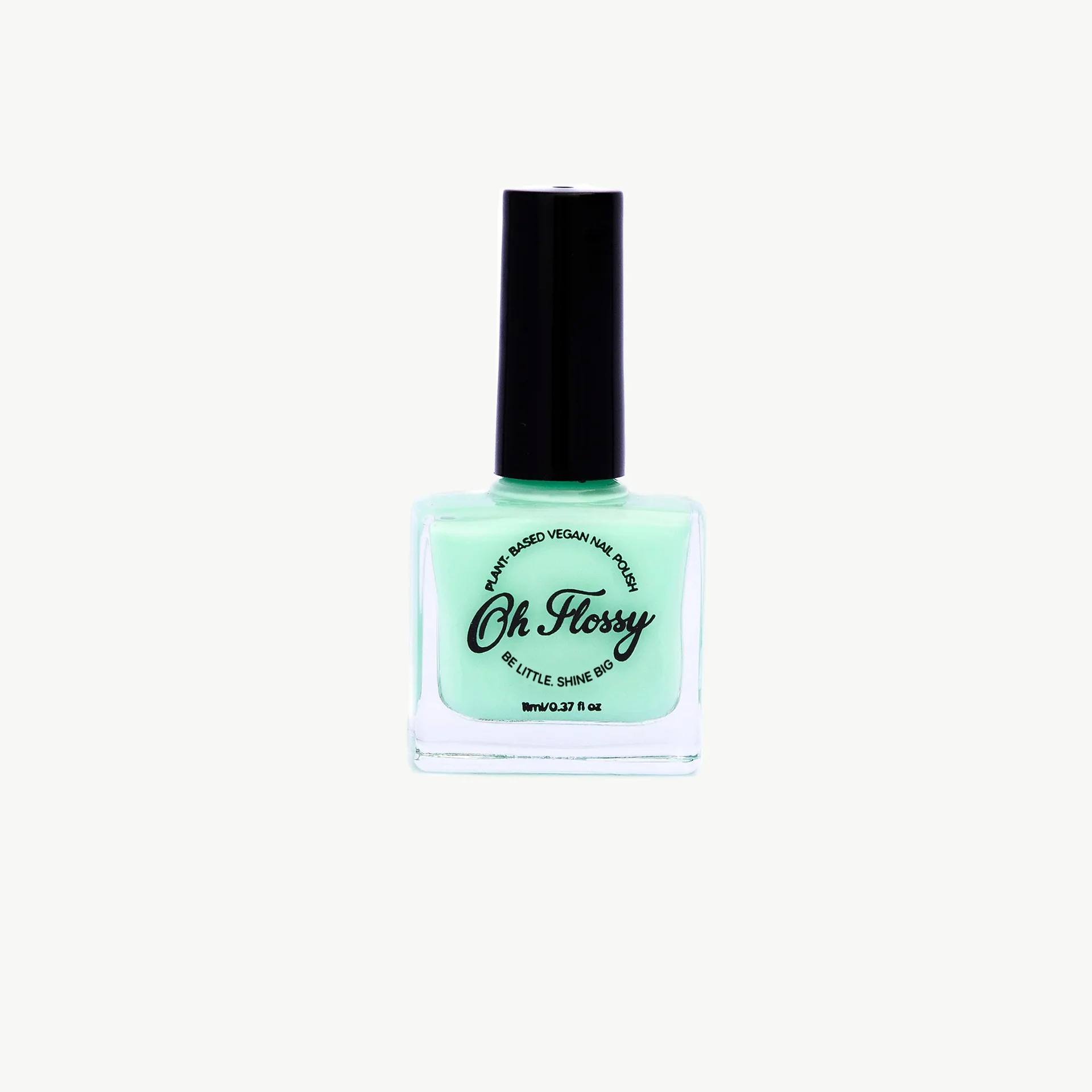 Oh Flossy Nail Polish - Cream Fluro Green