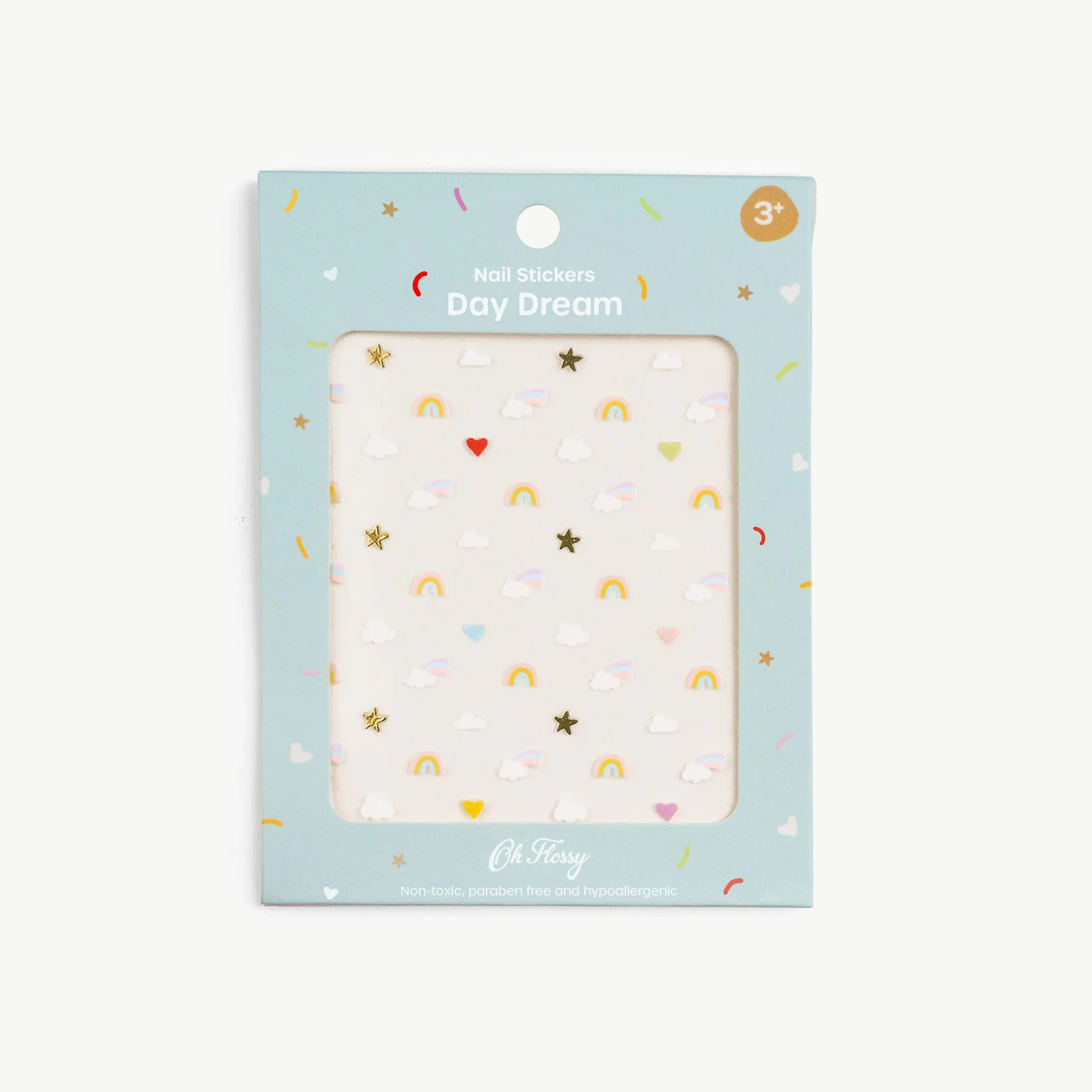 Oh Flossy Nail Stickers - Sky
