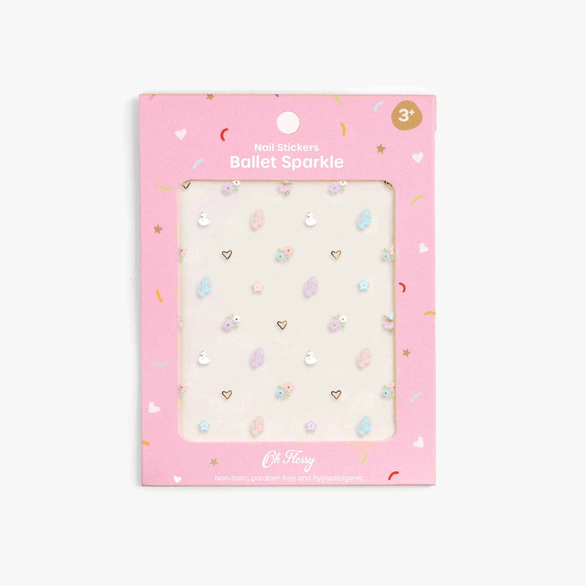 Oh Flossy Nail Stickers - Ballet Sparkle