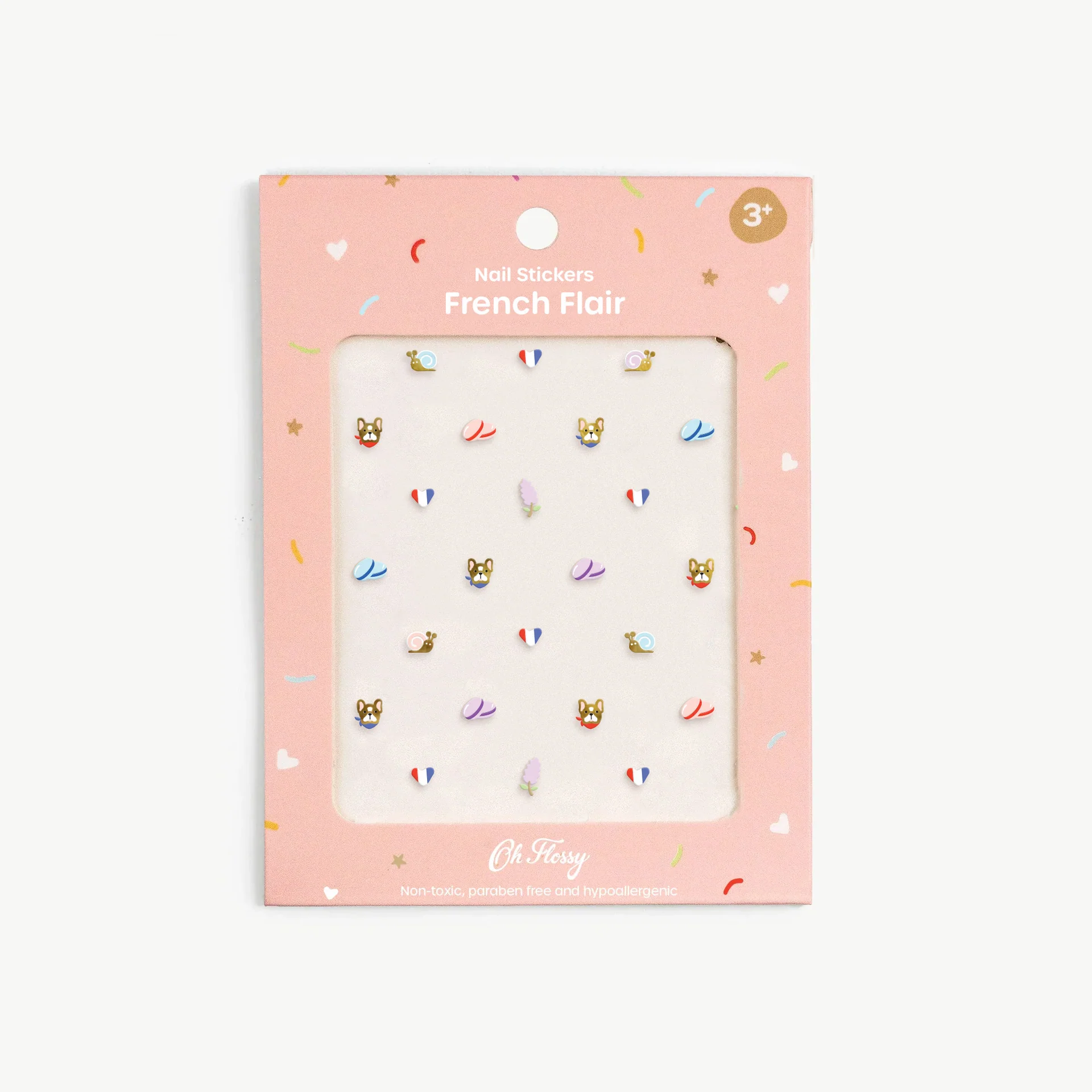 Oh Flossy Nail Stickers - French Flair