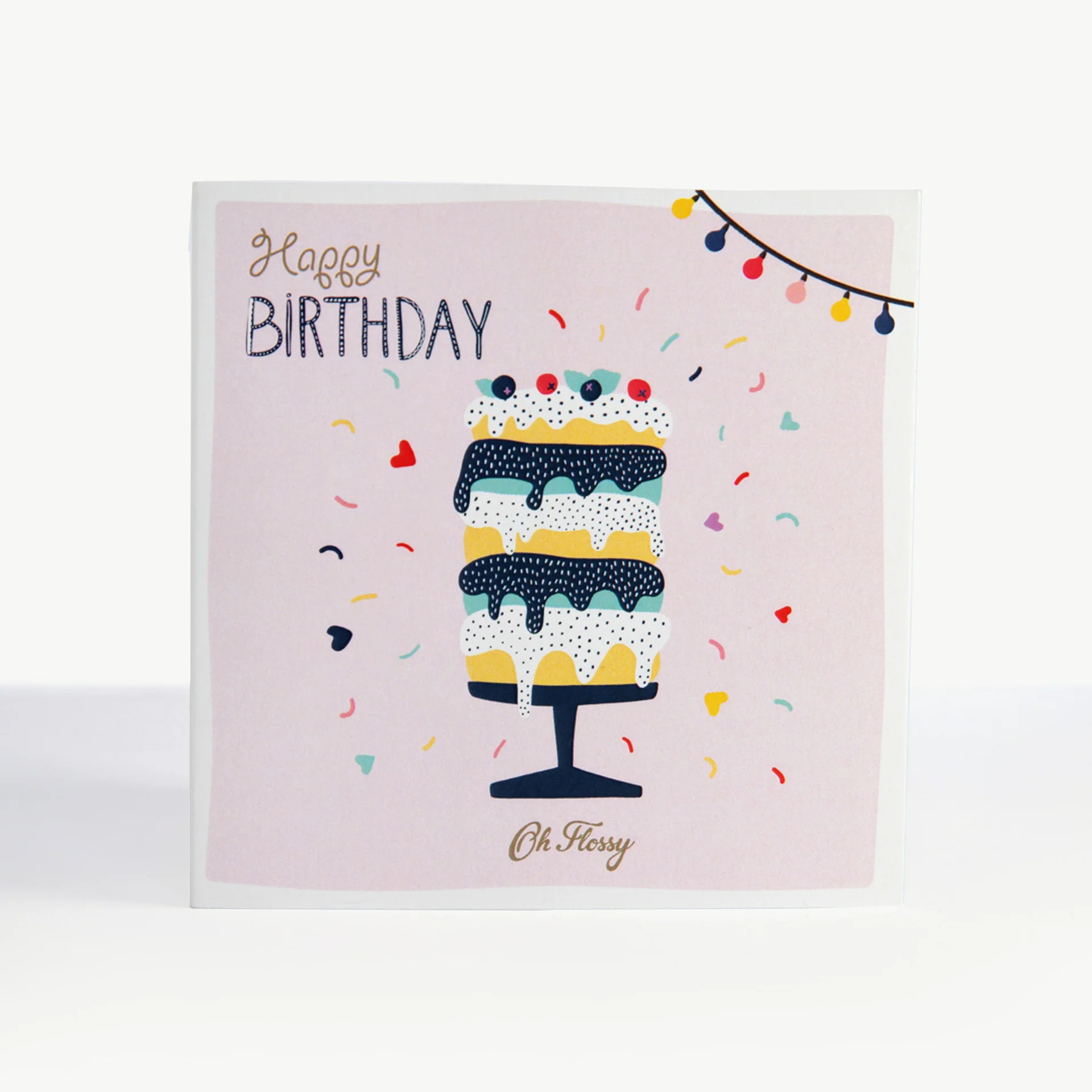 Oh Flossy Gift Card - Happy Birthday Gift Card
