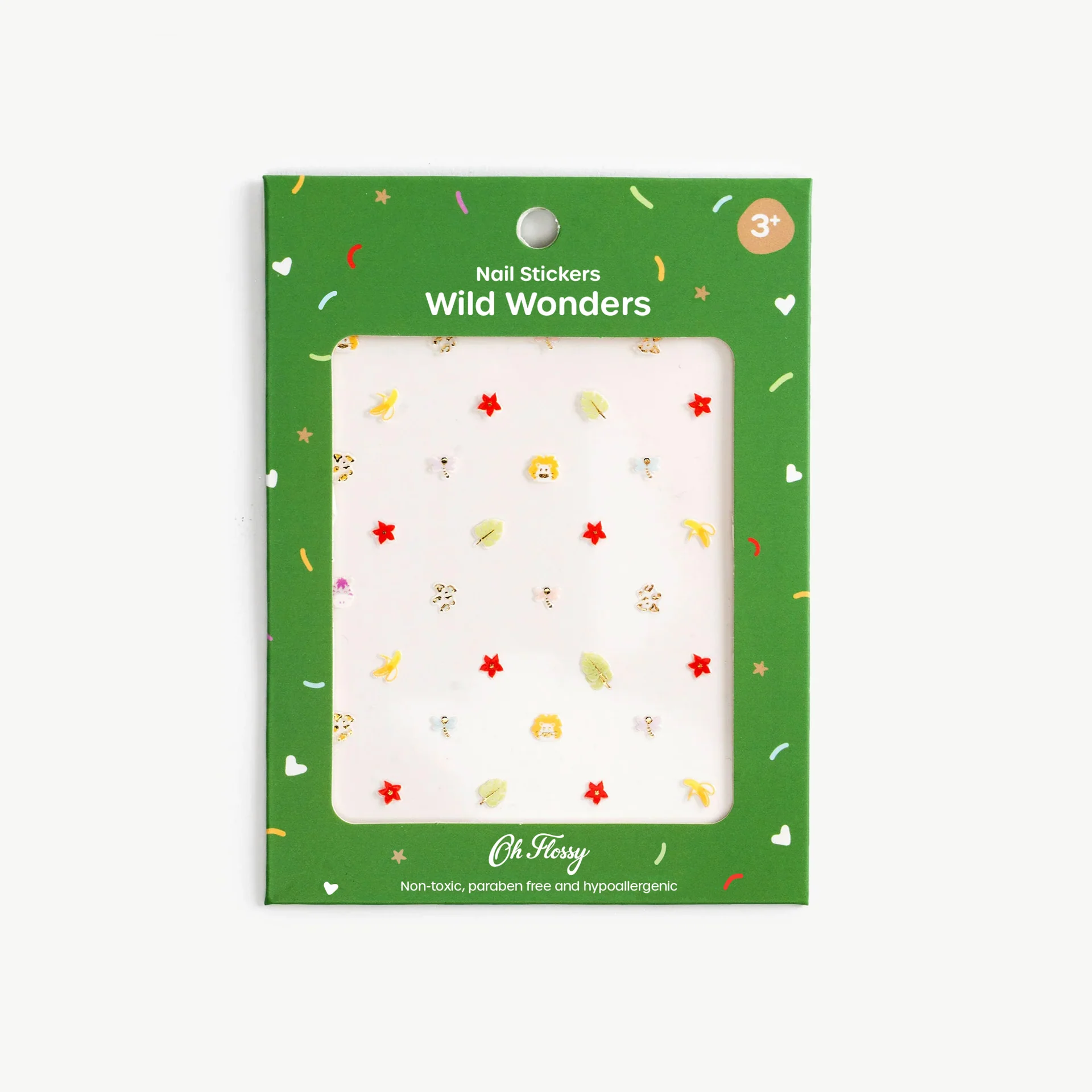 Oh Flossy Nail Stickers - Wild Wonders