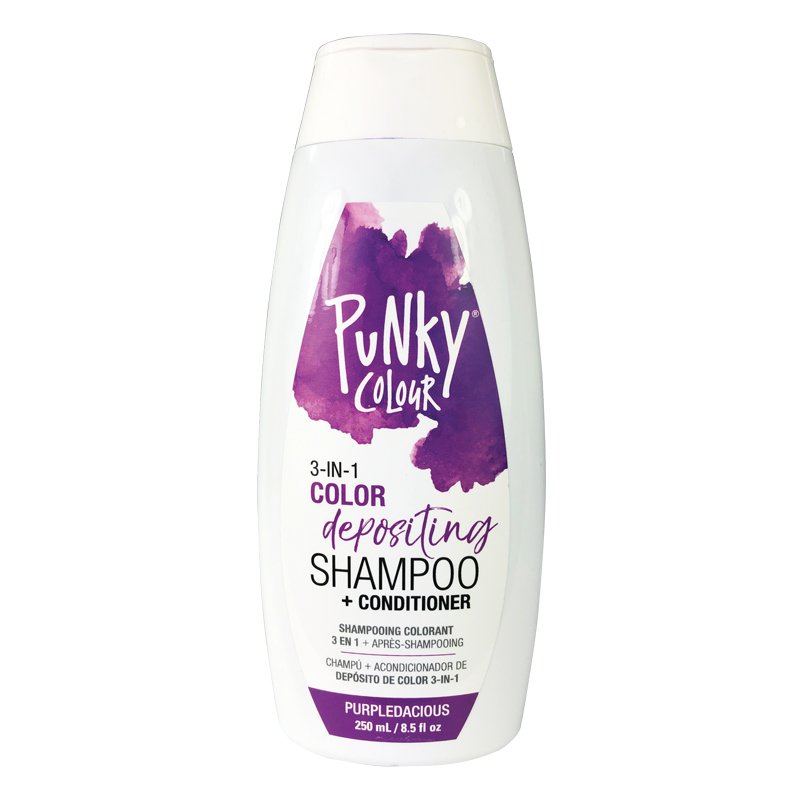 M & U Punky 3-In-1 Shampoo - Purpledacious 250ml