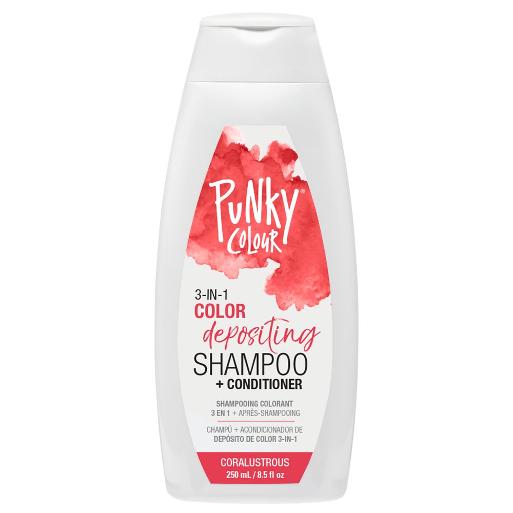 M & U Punky 3-In-1 Shampoo - Coralustrous 250ml
