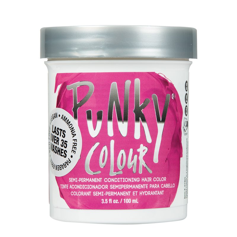 M & U Punky 1412 Colour Semi Permanent - Flamingo Pink - 100ml Jar