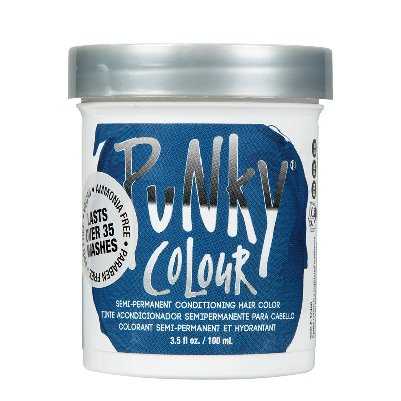 M & U Punky 1414 Colour Semi Permanent - Midnight Blue - 100ml Jar