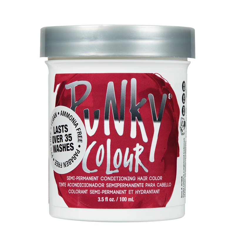 M & U Punky 1420 Colour Semi Permanent - Poppy Red - 100ml Jar