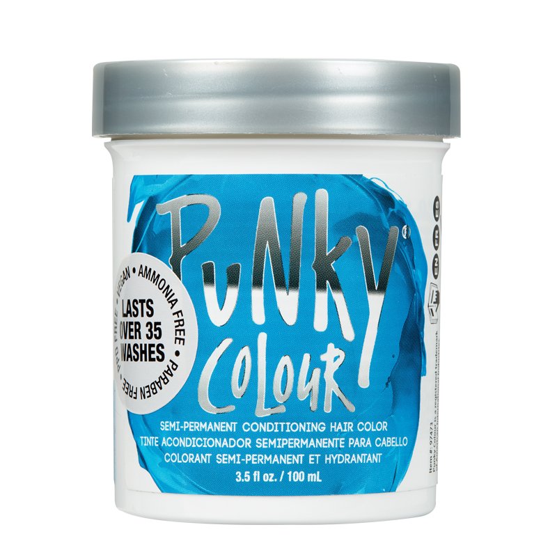 M & U Punky 1434 Colour Semi Permanent - Lagoon Blue - 100ml Jar