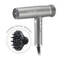 M & U Pro-One Aerolite Hairdryer - Titanium