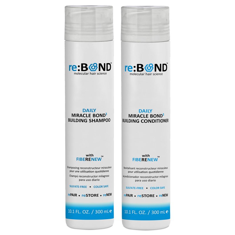 M & U re:Bond Daily Miracle Bond Shampoo/Conditioner 300ml Duo