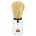 M & U Long Silver Handle 100% Premium Pure Boar Bristle