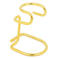 M & U Brass Shaving Brush Stand X