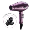 M & U Speedy Supalite Professional Hairdryer -Purple with Diffuser