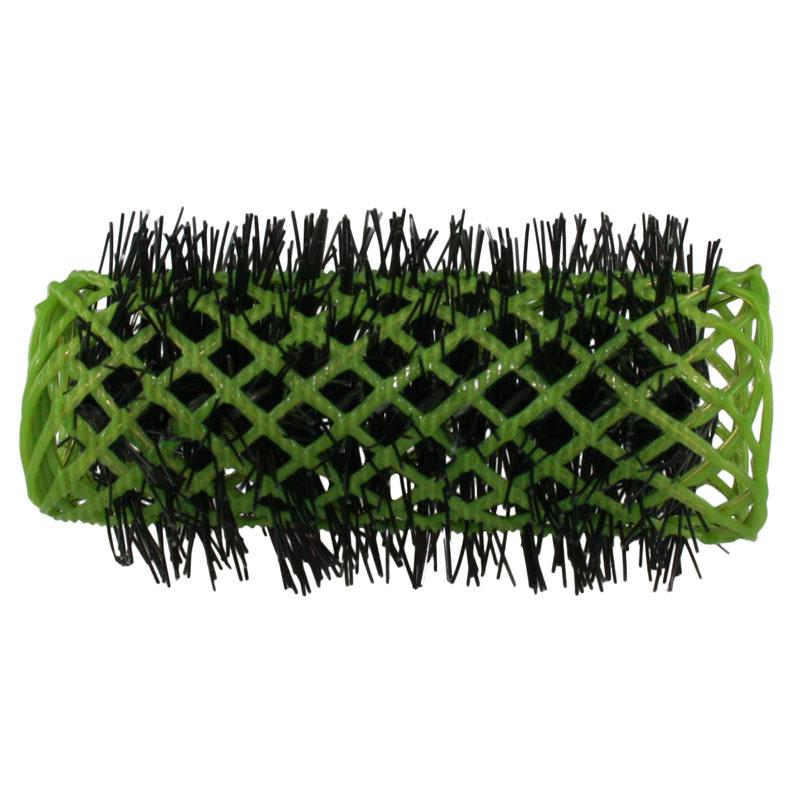 M&U Imports Original Swiss Brush Rollers 25mm  Green (6 per pack)
