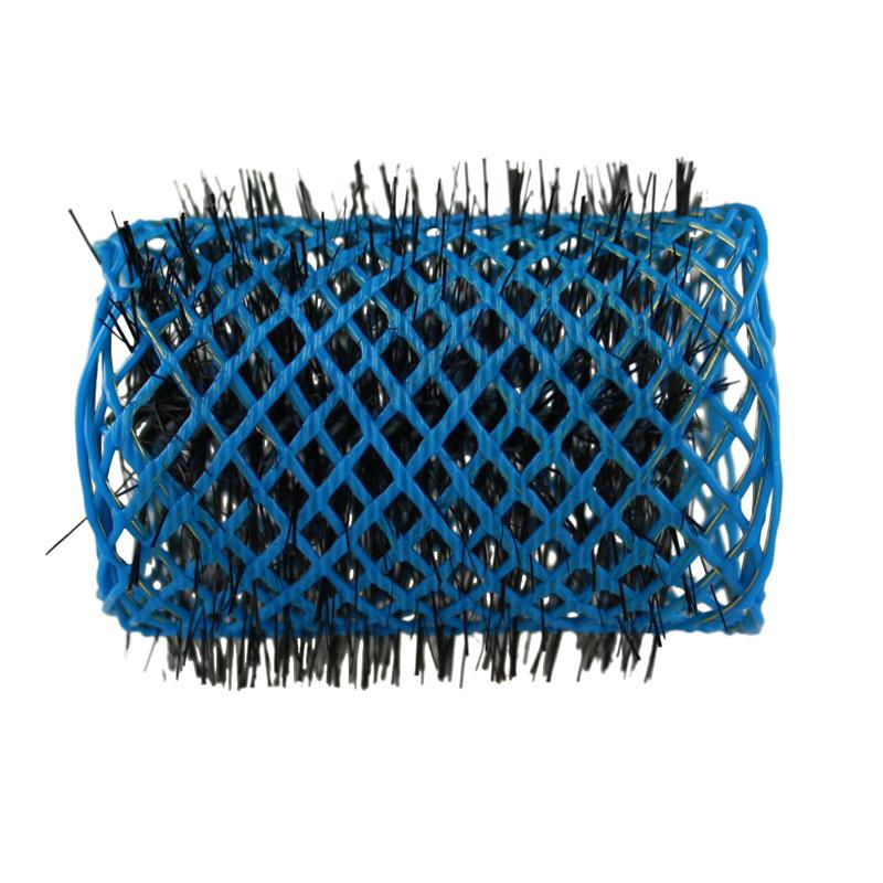 M&U Imports Original Swiss Brush Rollers 42mm  Blue (4 per pack)