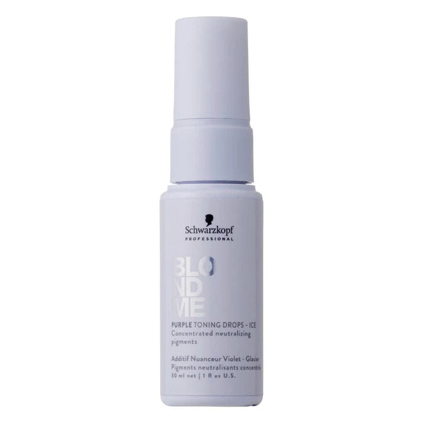 Schwarzkopf BlondMe Purple Toning Drops Ice 30ml