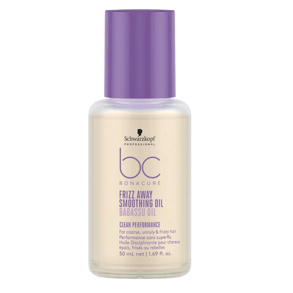 Schwarzkopf Professional BC Clean Performance Frizz Away Smoothing Oil 50ml