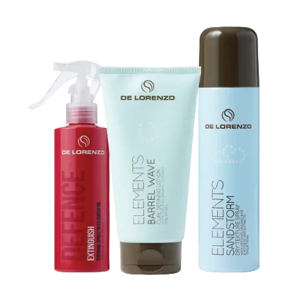 Styling Kits (Curled, Sleek, Fine/Thick hair)
