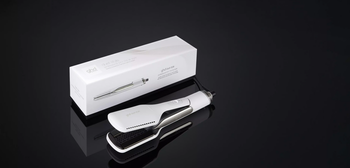 GHD DUET STYLE HOT AIR STYLER IN WHITE