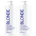 M & U Hi Lift True Blonde Z/Yellow Shampoo and Conditioner 1 Litre