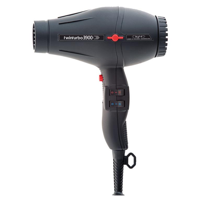 M & U Twin Turbo 3900 Ionic Hairdryer Black