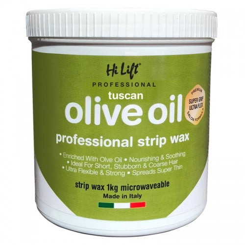 M & U Hi Lift Tuscan Olive Oil Strip Wax - 1000ml Tub