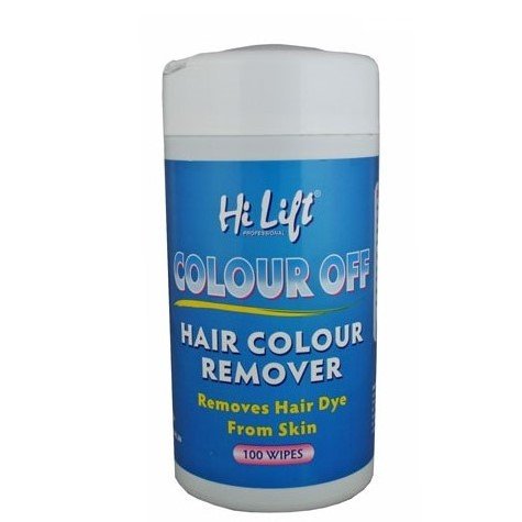 M & U Hi Lift Colour Off Wipes - Tub (100 Wipes per Tub)