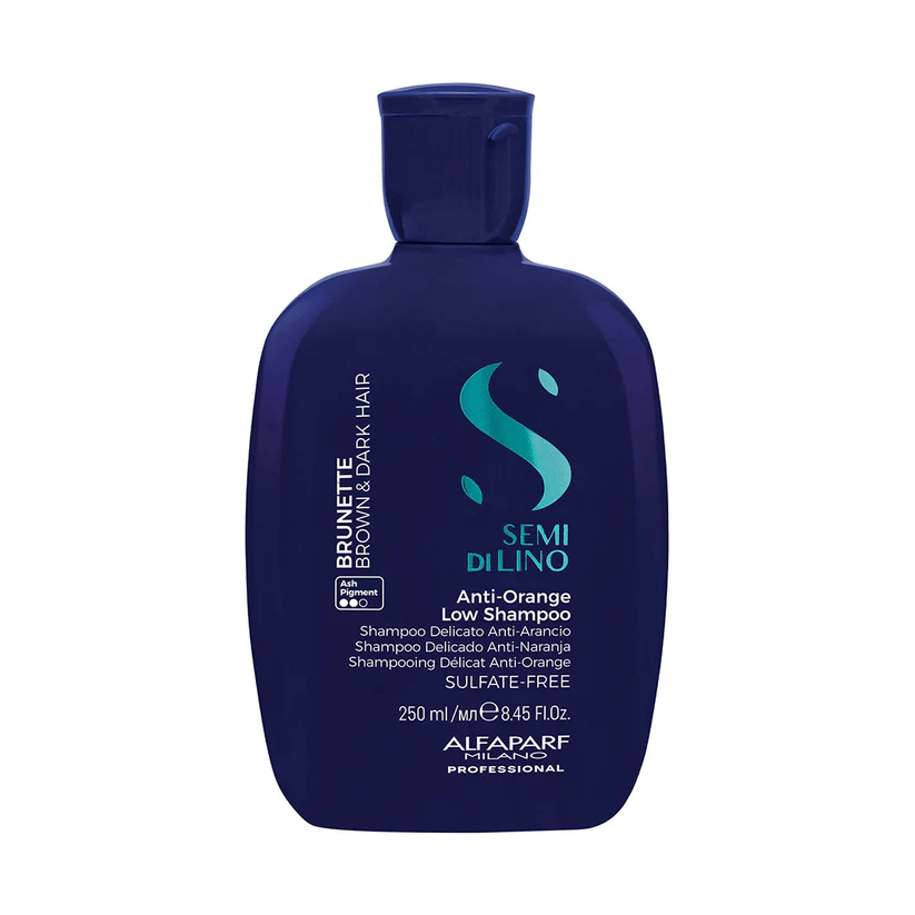 Alfaparf Milano Semi Di Lino Brunette Anti-Orange Low Shampoo 250ml