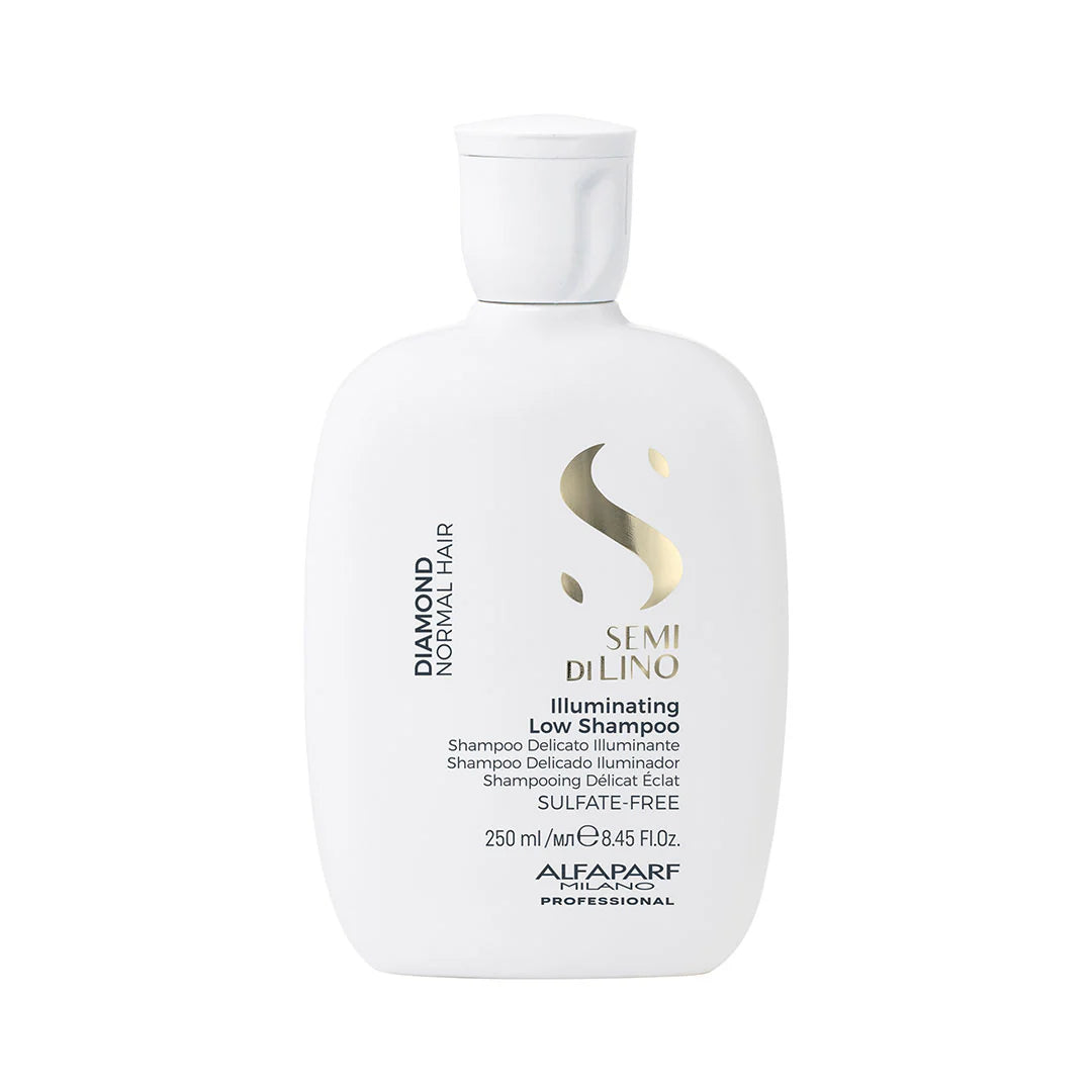 ALFAPARF MILANO SEMI DI LINO DIAMOND ILLUMINATING LOW SHAMPOO 250ML