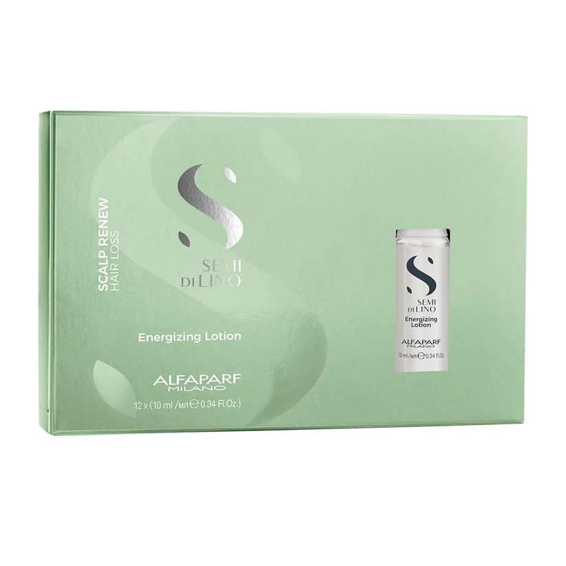 Alfaparf Milano Semi Di Lino Scalp Renew Energizing Lotion 10ml 12pc Pack
