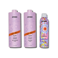 super-sized iconic volume bundle big hit volumizing shampoo + conditioner + rising star volumizing spray
