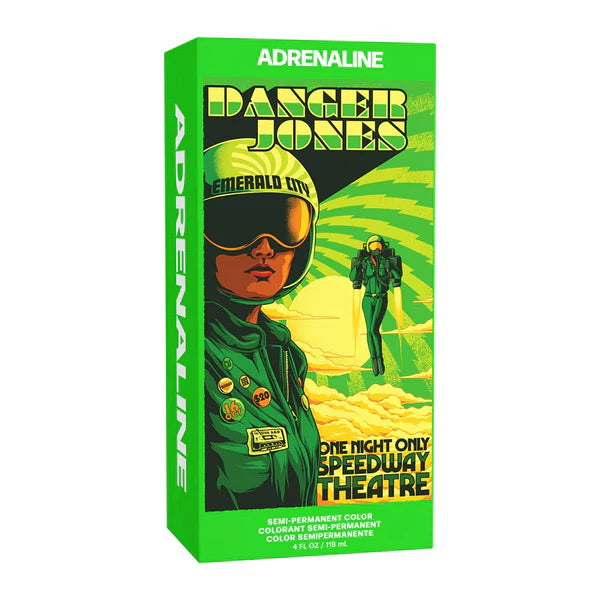 Danger Jones Semi Permanent Color Adrenaline Neon Green 118ml
