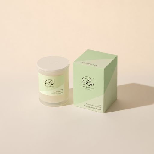 Passionfruit & Lime Petite Triple Scented Candle 1 Wick 100g