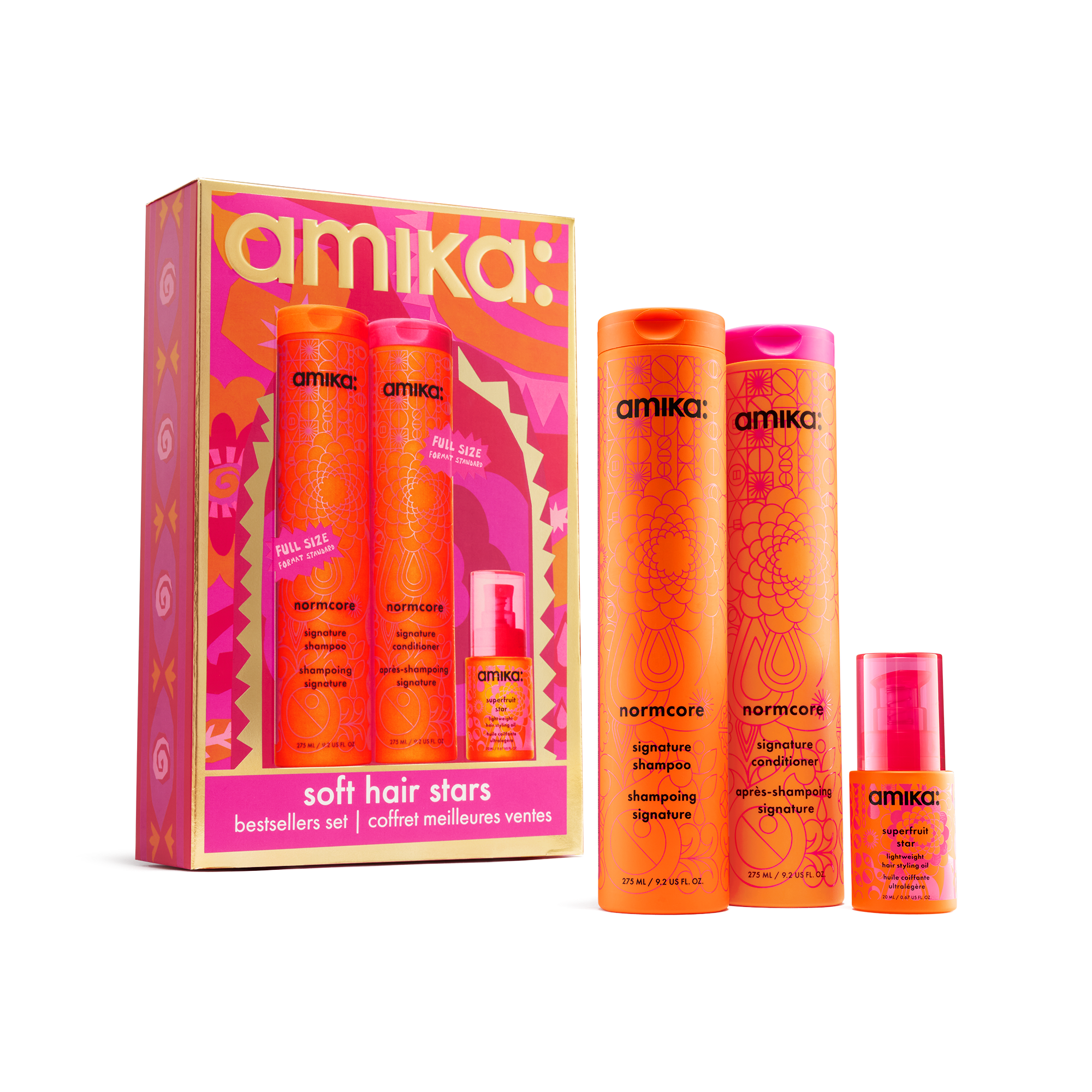 soft hair stars nourishing wash + care set